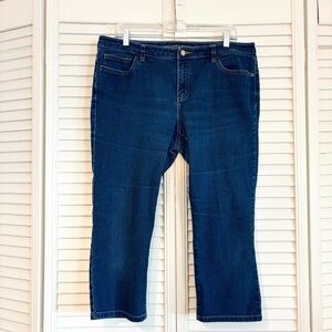 Michael Kors Denim Crop Capri Pants Jeans Size 14